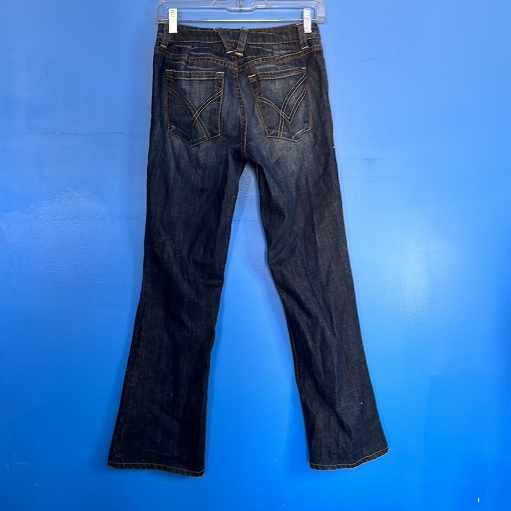William Rast Women’s Dark Blue Bootcut Jeans Size 26 Denim Mid Rise